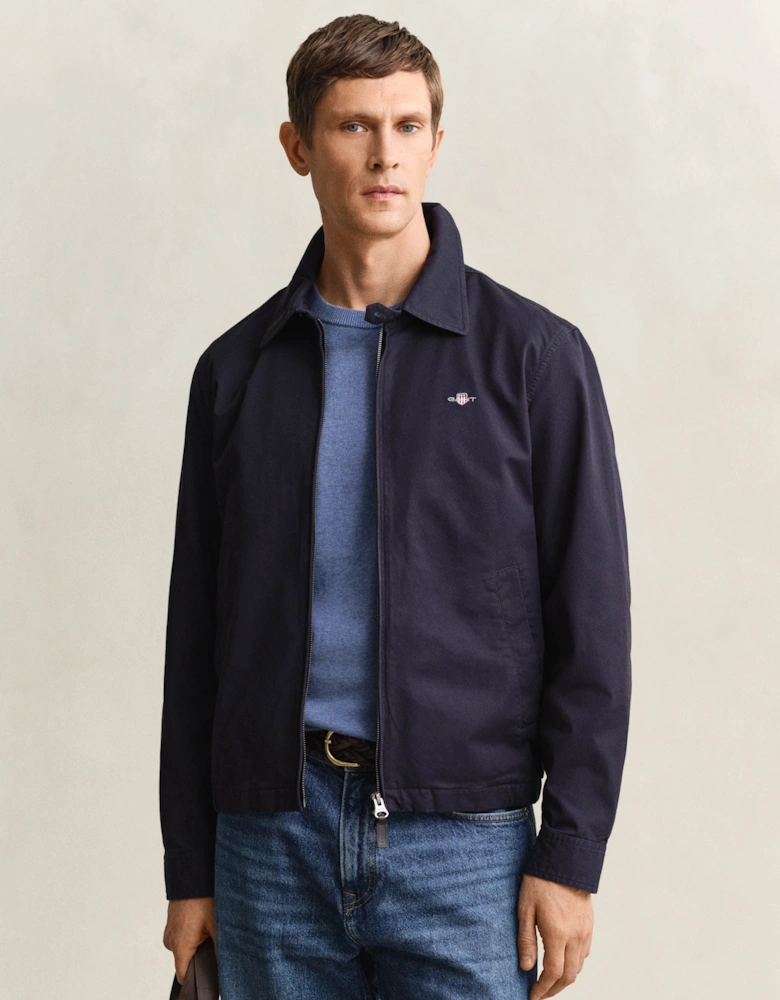 Mens Cotton Windcheater Jacket - 433 Evening Blue