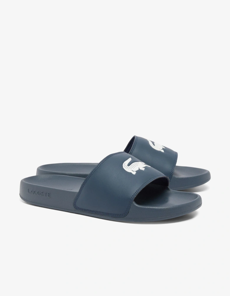 Mens Serve Sliders - Navy/White 092