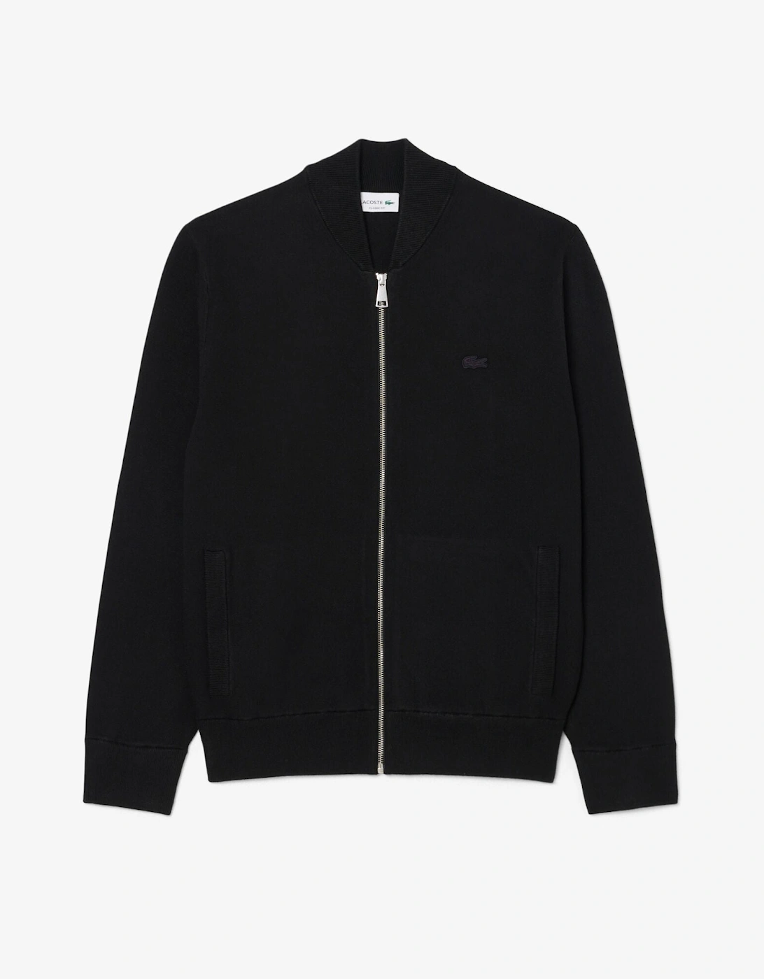 Lacoste Men's Black Zipped Sweater - 031  L