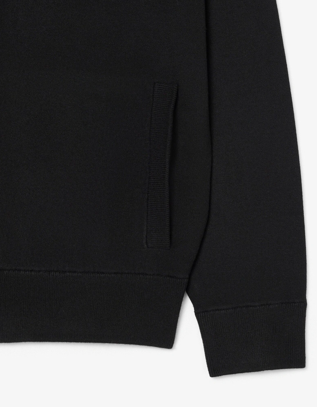 Zipped Mens Sweater - Black 031