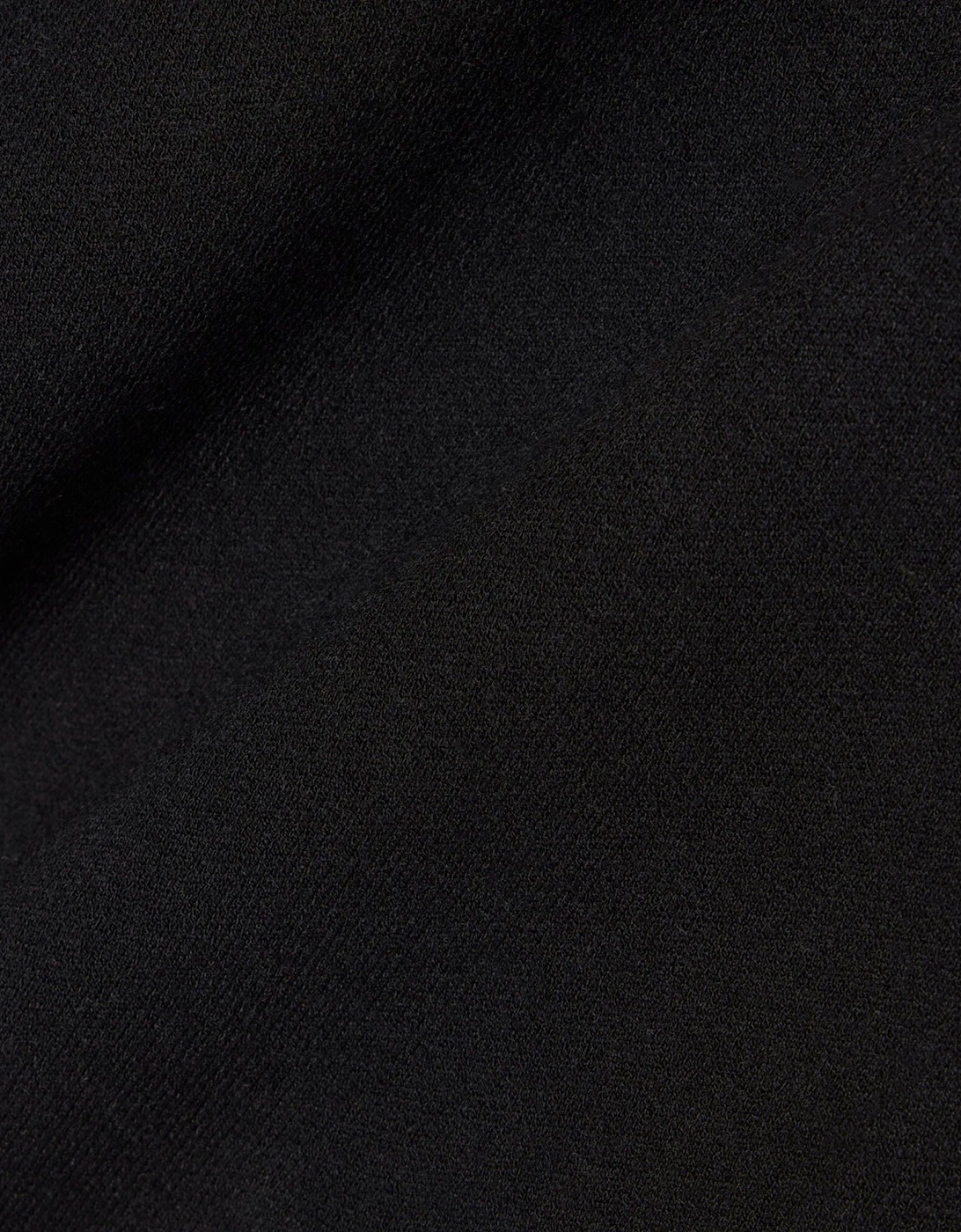 Zipped Mens Sweater - Black 031