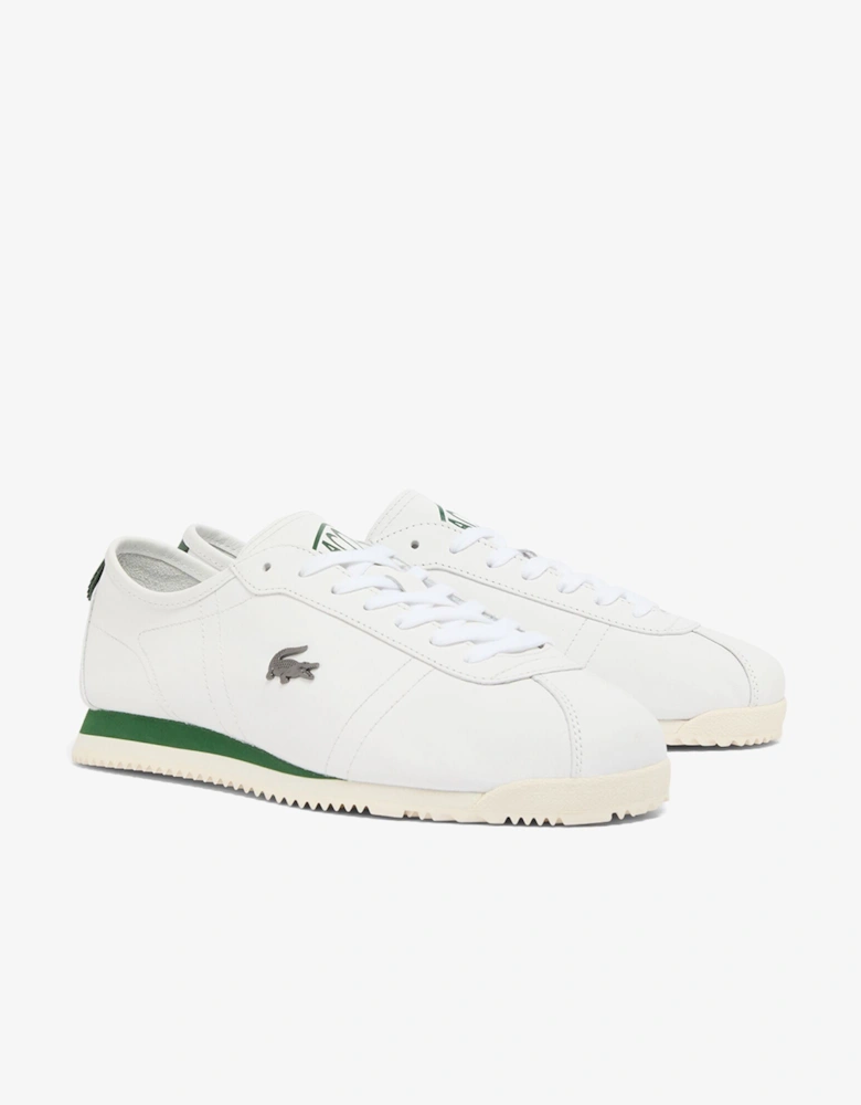 Club-Low Mens Trainers - White/Off White 65T
