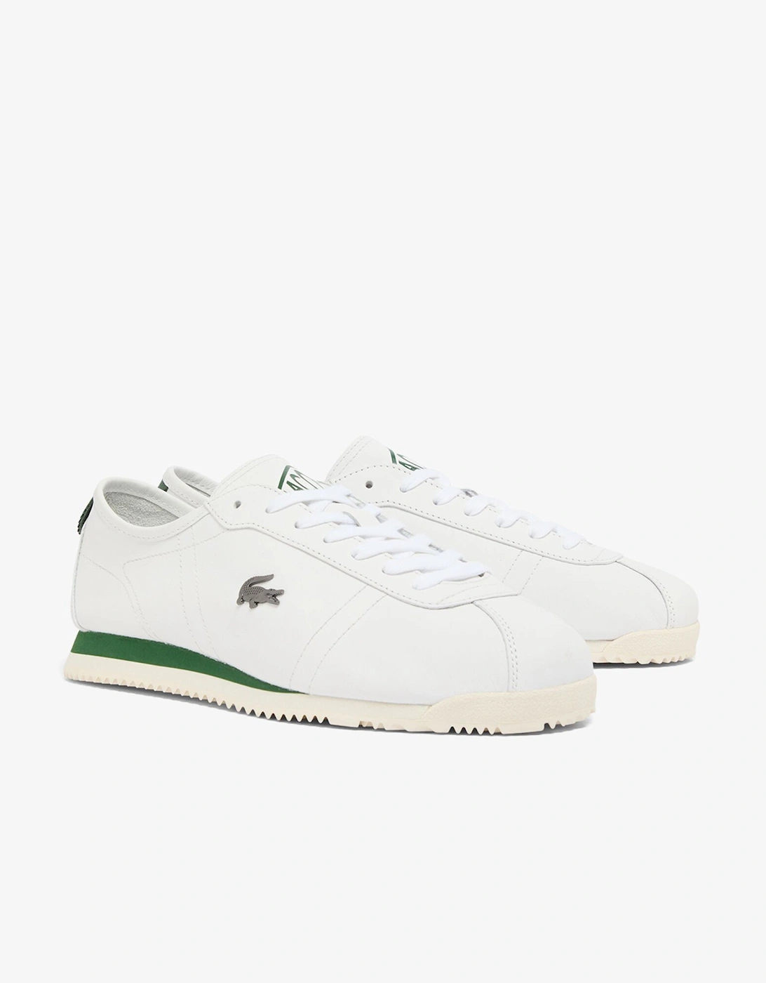 Club-Low Mens Trainers - White/Off White 65T, 7 of 6