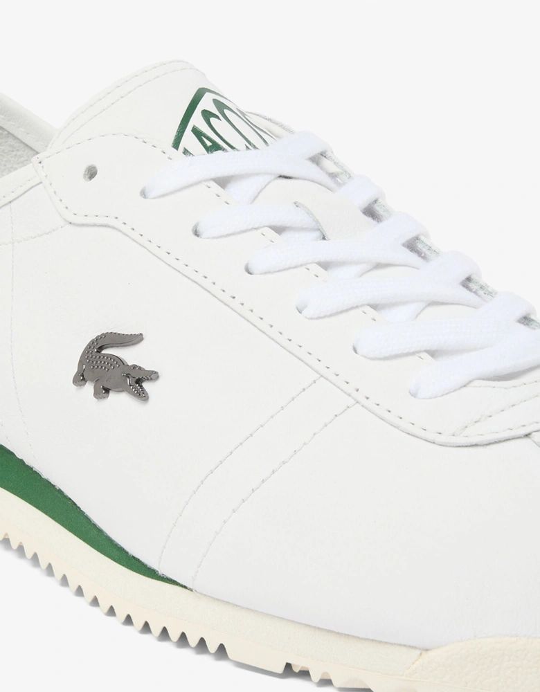 Club-Low Mens Trainers - White/Off White 65T