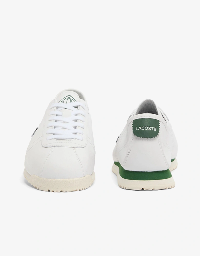 Club-Low Mens Trainers - White/Off White 65T
