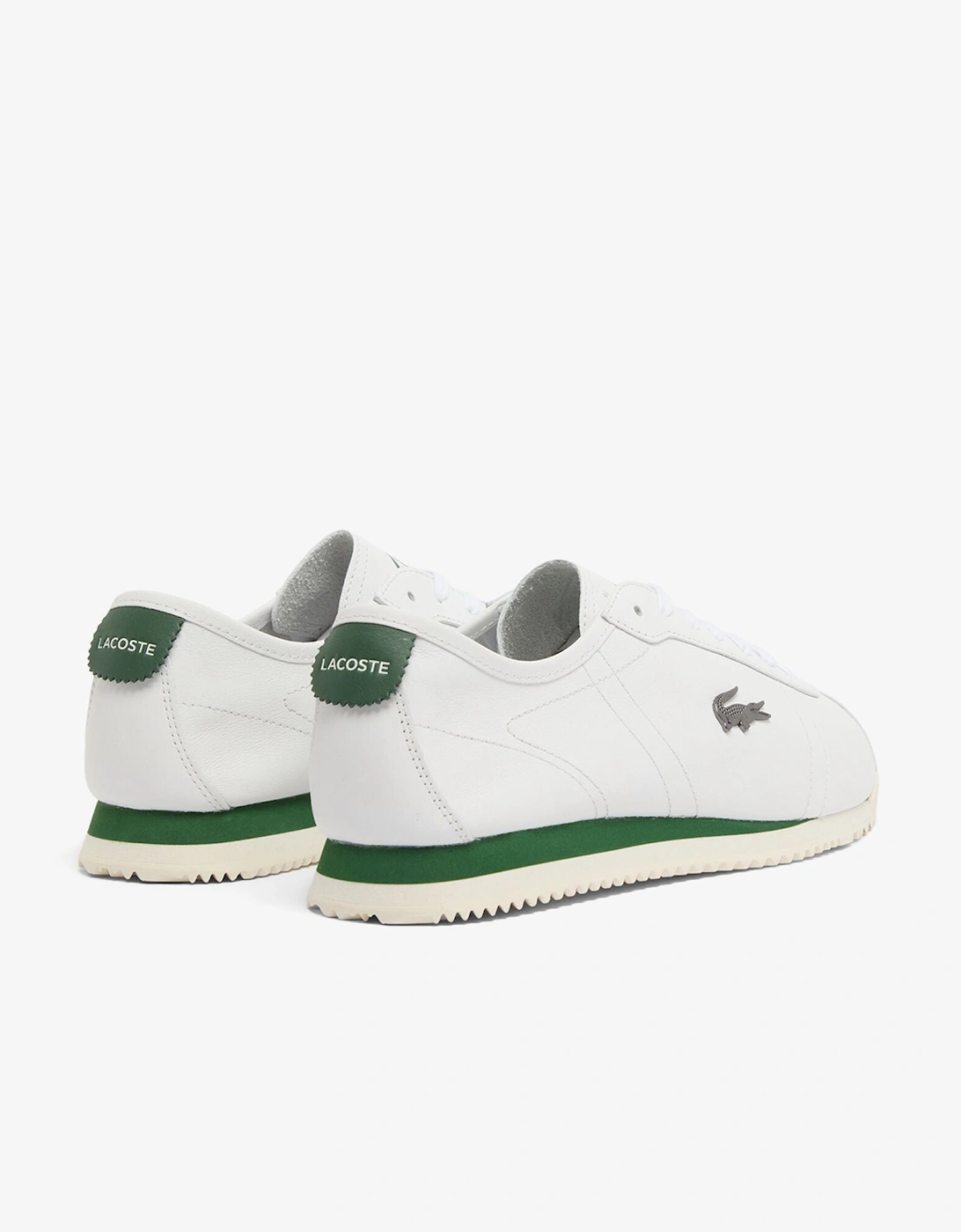 Club-Low Mens Trainers - White/Off White 65T