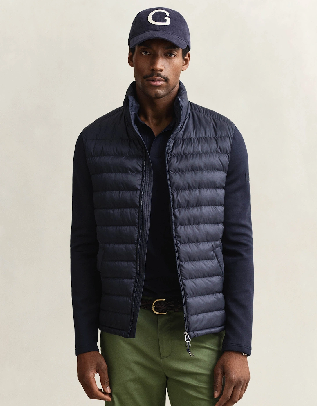 Mens Hybrid Jacket - 433 Evening Blue, 4 of 3