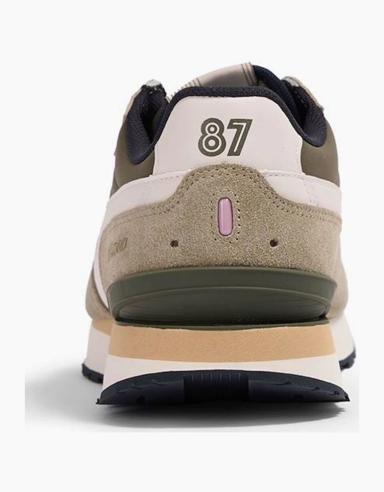 RB87 Four Leaf Clover/Snow White/Elm Trainers