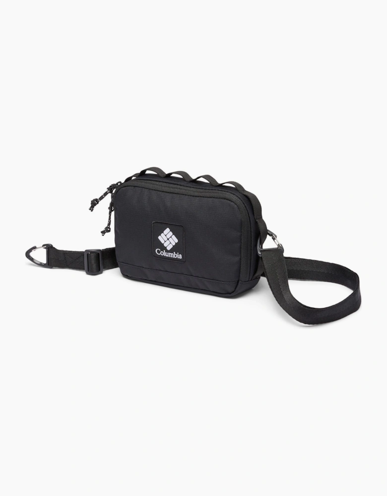Trail Traveler Polyester Unisex Adults Black Crossbody Bag - One Size