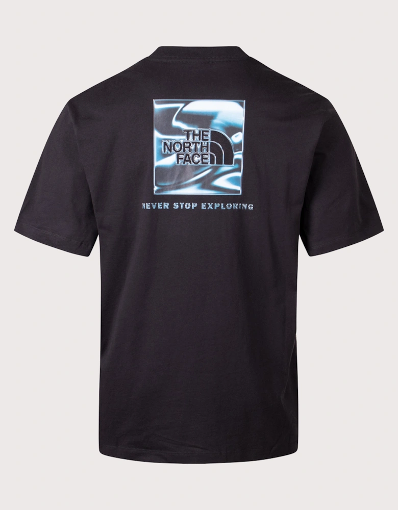 Oversized Liquid NSE Box Graphic T-Shirt