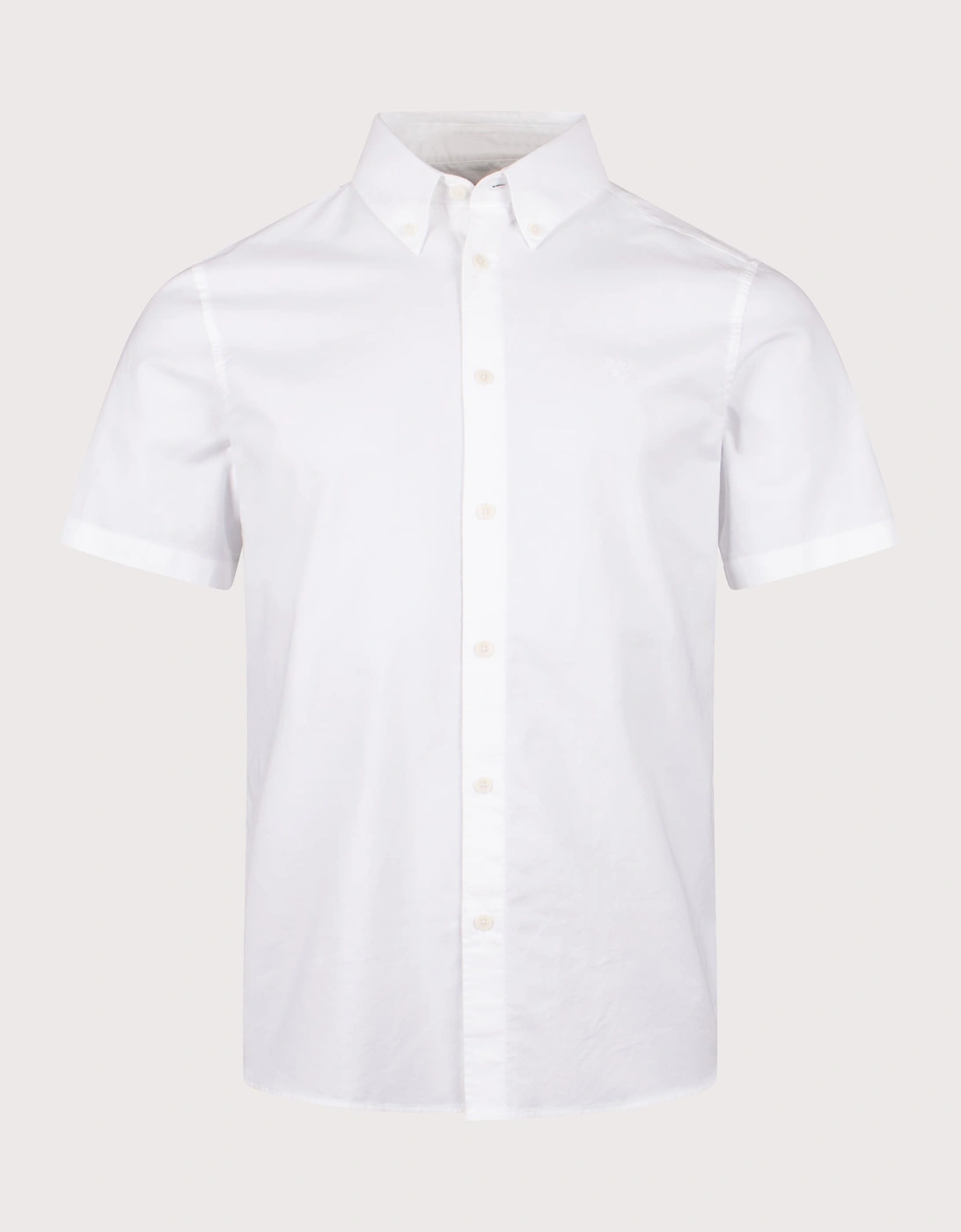 Slim Fit Shirt Short Sleeve Street Shirt, 4 of 3