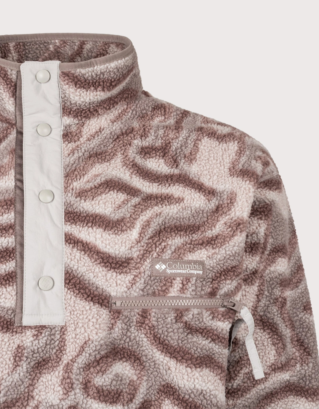 Helvetia II Printed Half Snap Fleece