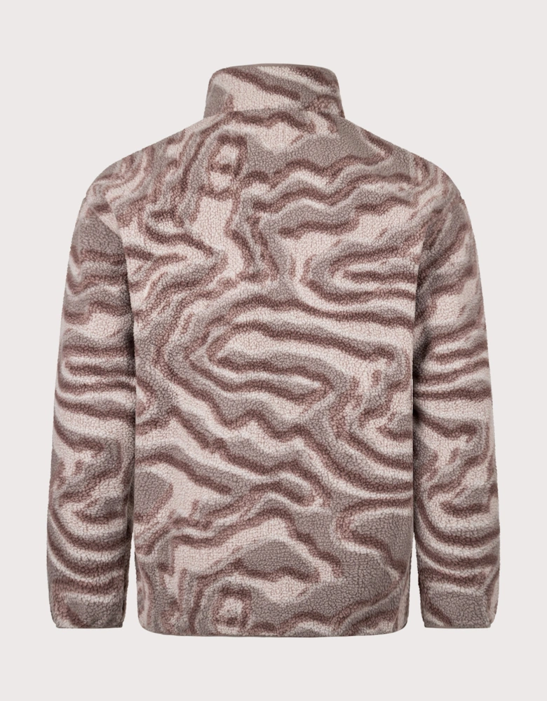 Helvetia II Printed Half Snap Fleece