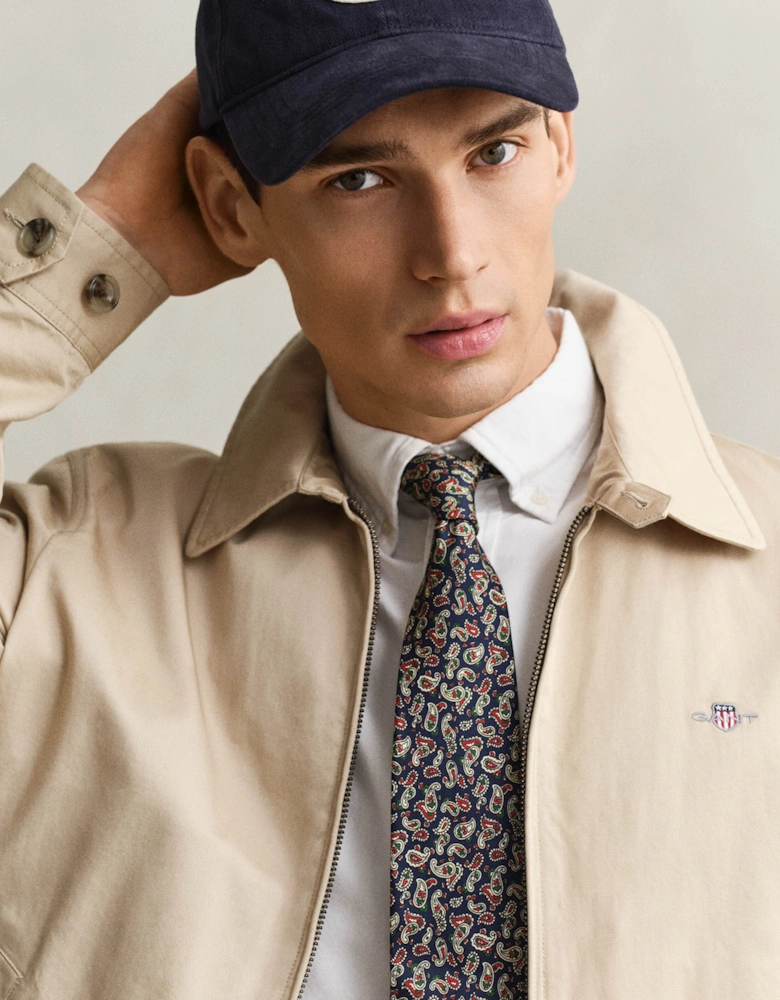 Mens Cotton Windcheater Jacket - 200 Oat Beige