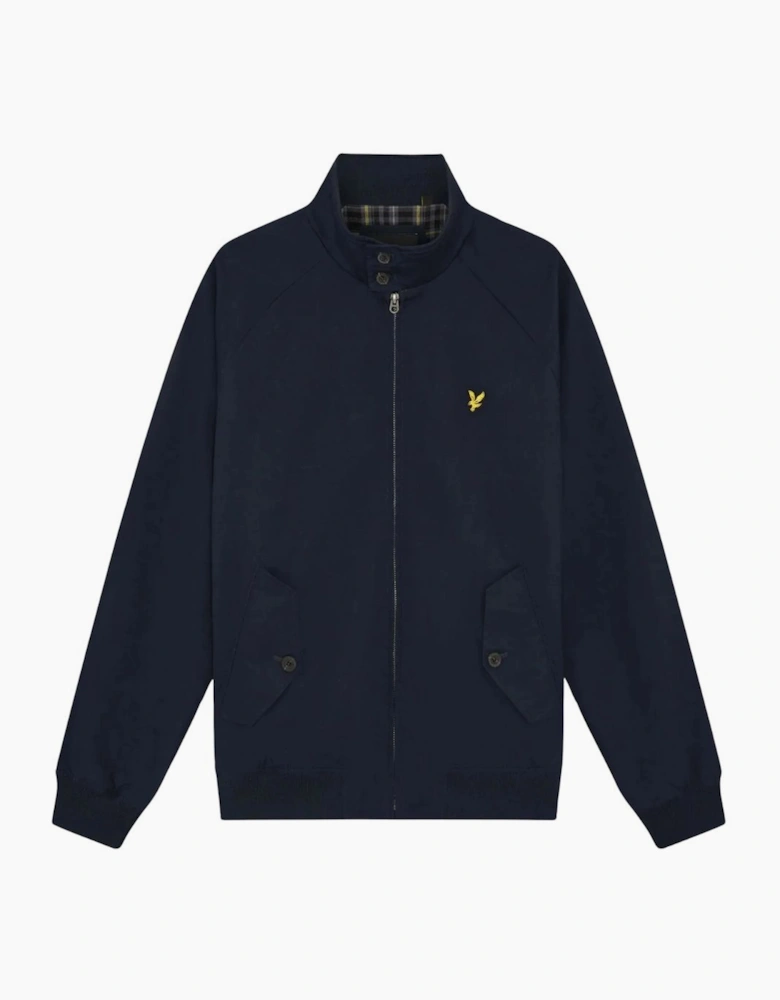 Lyle & Scott Navy Cotton Harrington Jacket