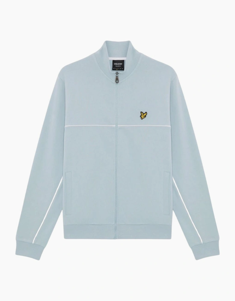 Lyle & Scott Opal Blue Piped Full Zip Track Top