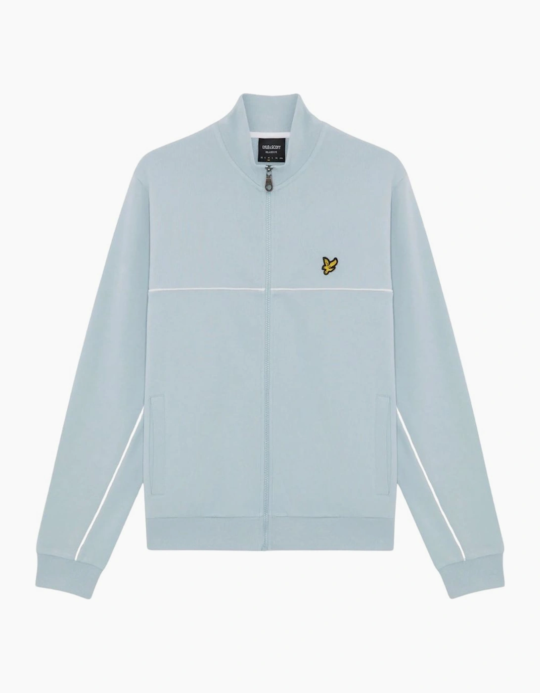 Lyle & Scott Opal Blue Piped Full Zip Track Top, 3 of 2