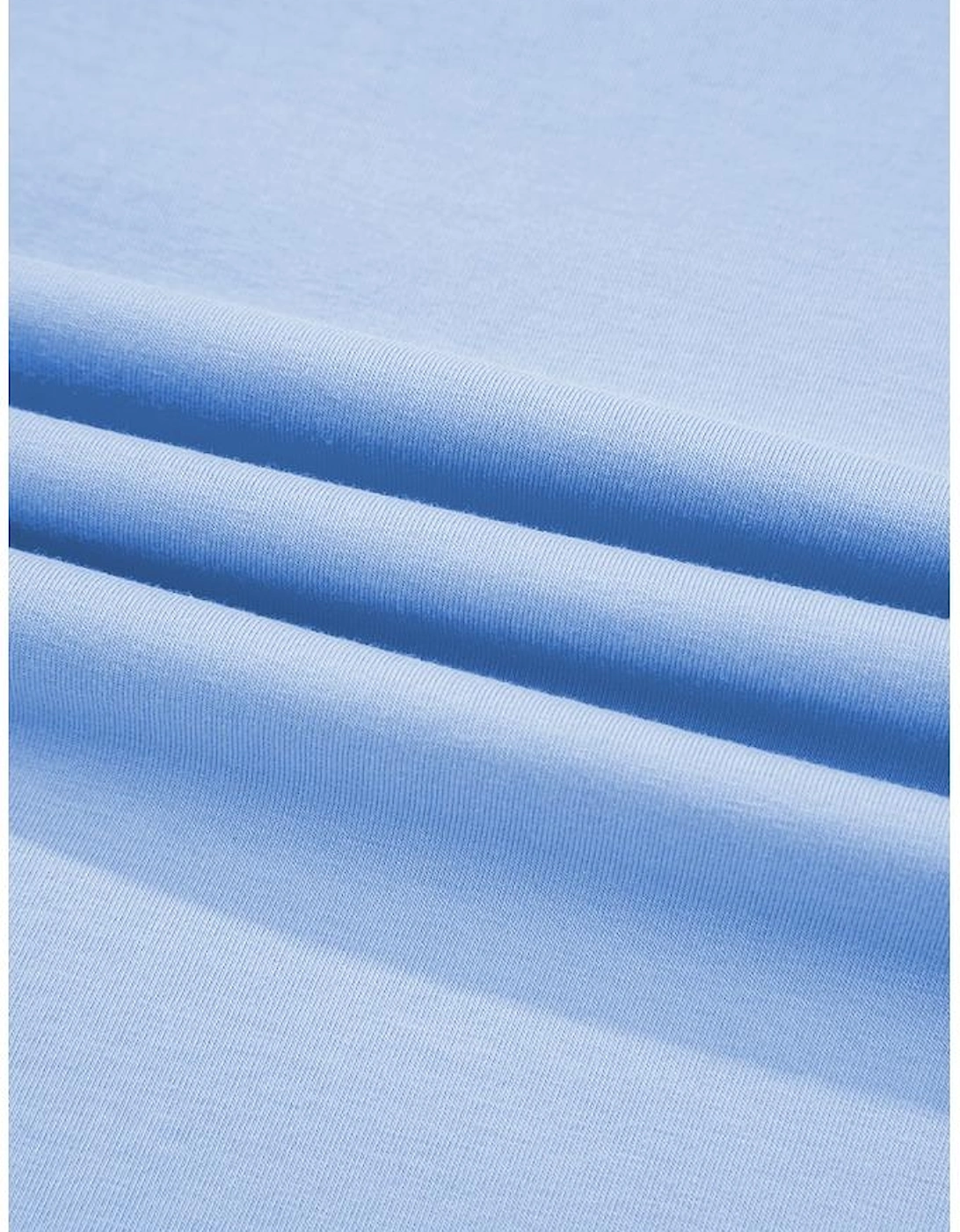 Myosotis Loose Half Sleeve Hi Low Hem T Shirt