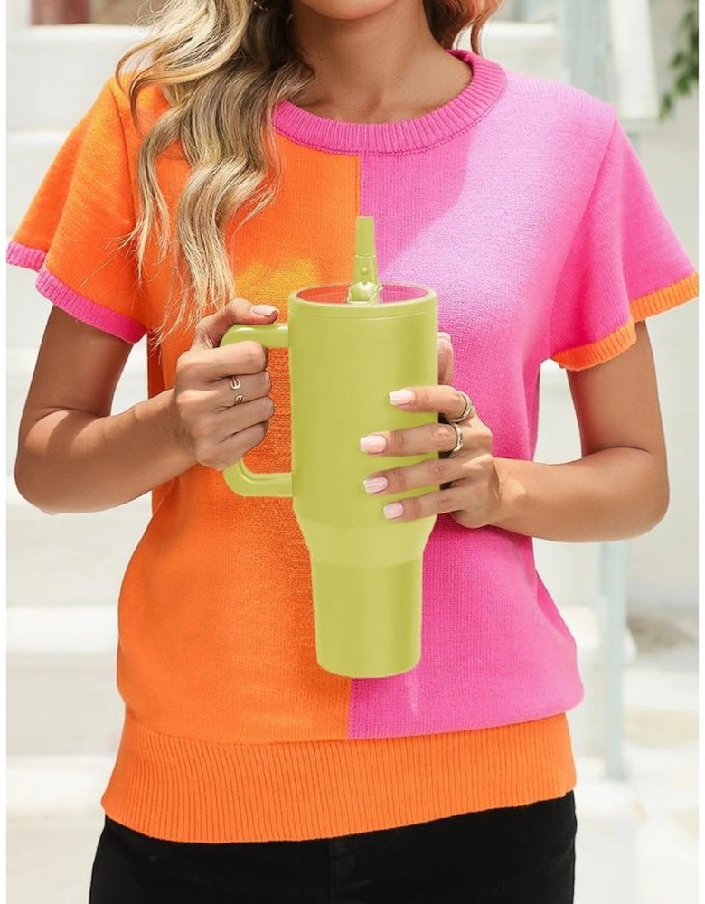 Pear Green Frosted Stainless Handle Large Vacuum Cup with Straw 40oz