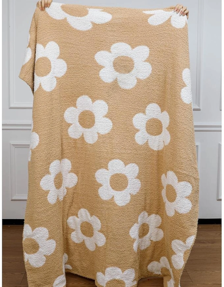 Azura Exchange Parchment Floral Printed Soft Throw Blanket 127*152cm