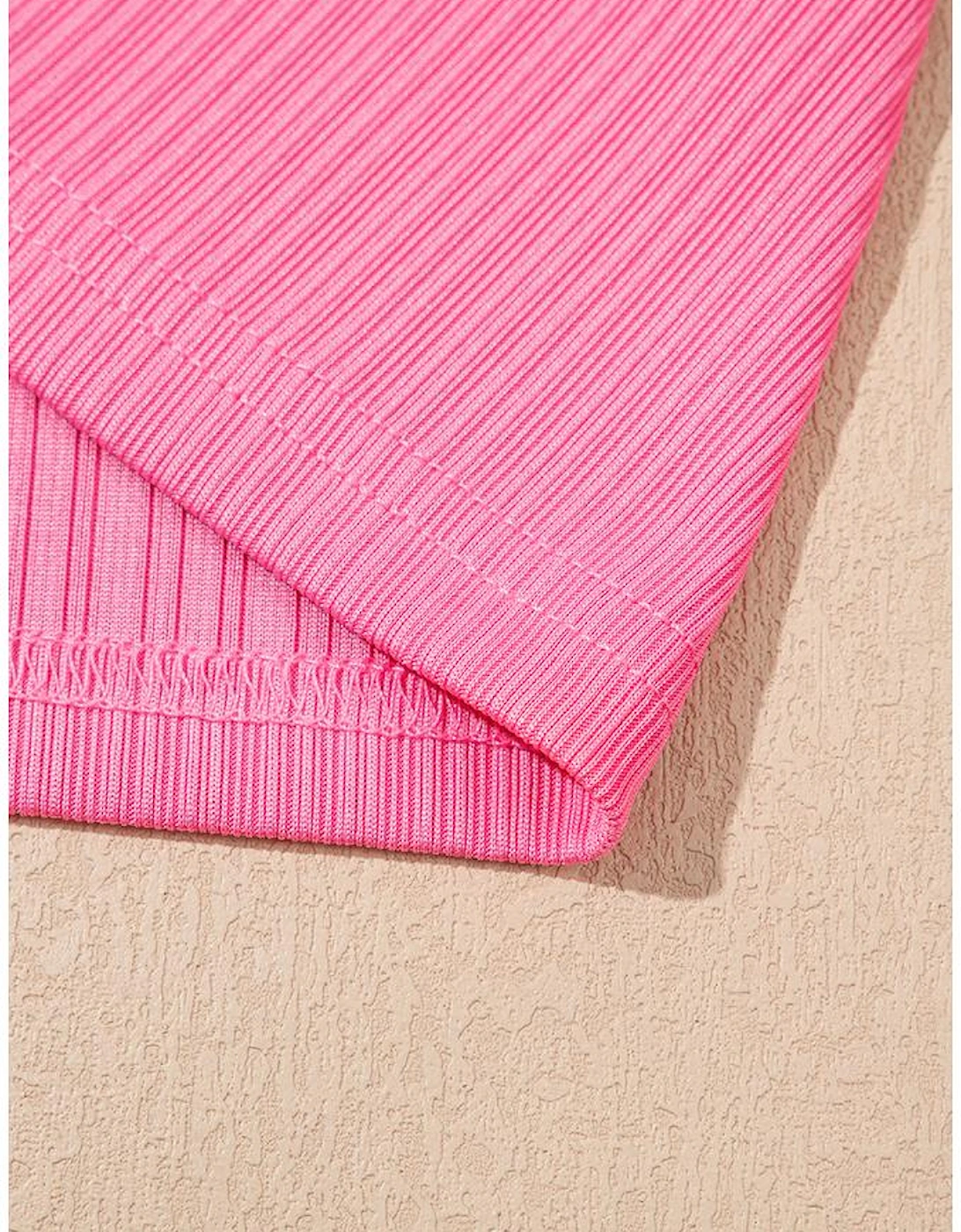 Bonbon Textured Ruffle Trim Crop Vest Lace-up Long Skirt Set