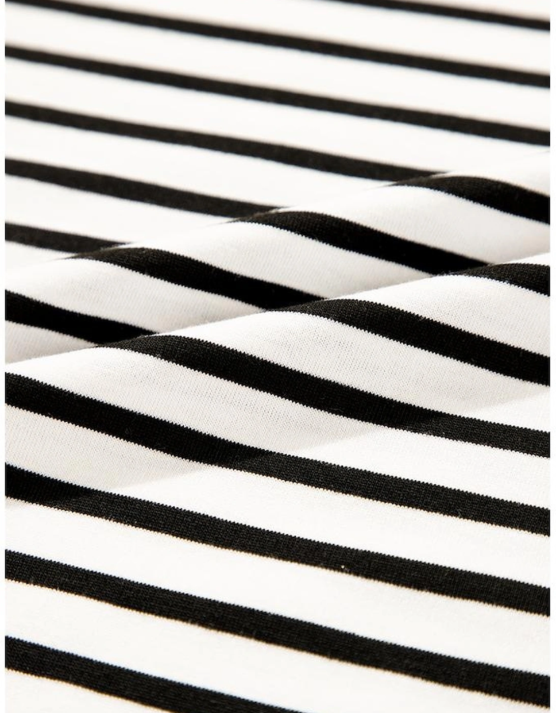 Black Stripe Chest Pocket Patch Round Neck Tank Top