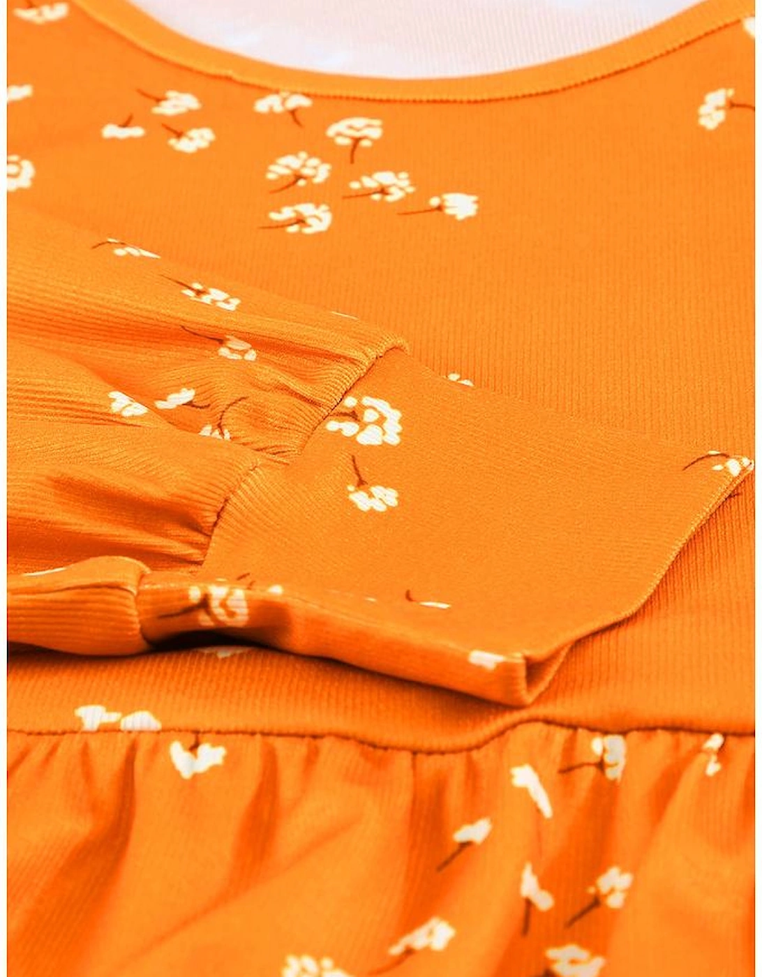 Azura Exchange Ruffle Tunic Top with Floral Print, 15 of 14