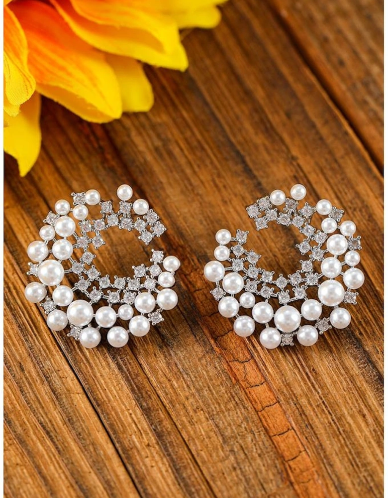 Azura Exchange Rhinestone Stud Earrings