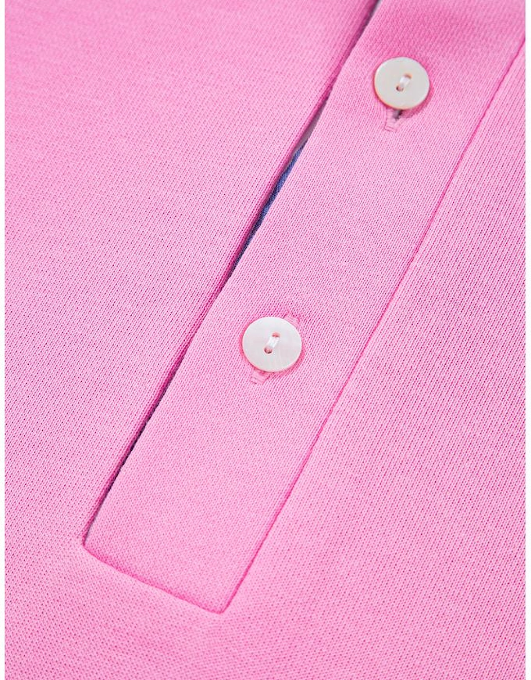 Pink Contrast Striped Collar Patchwork Puff Sleeve Ruffle Hem Mini Dress