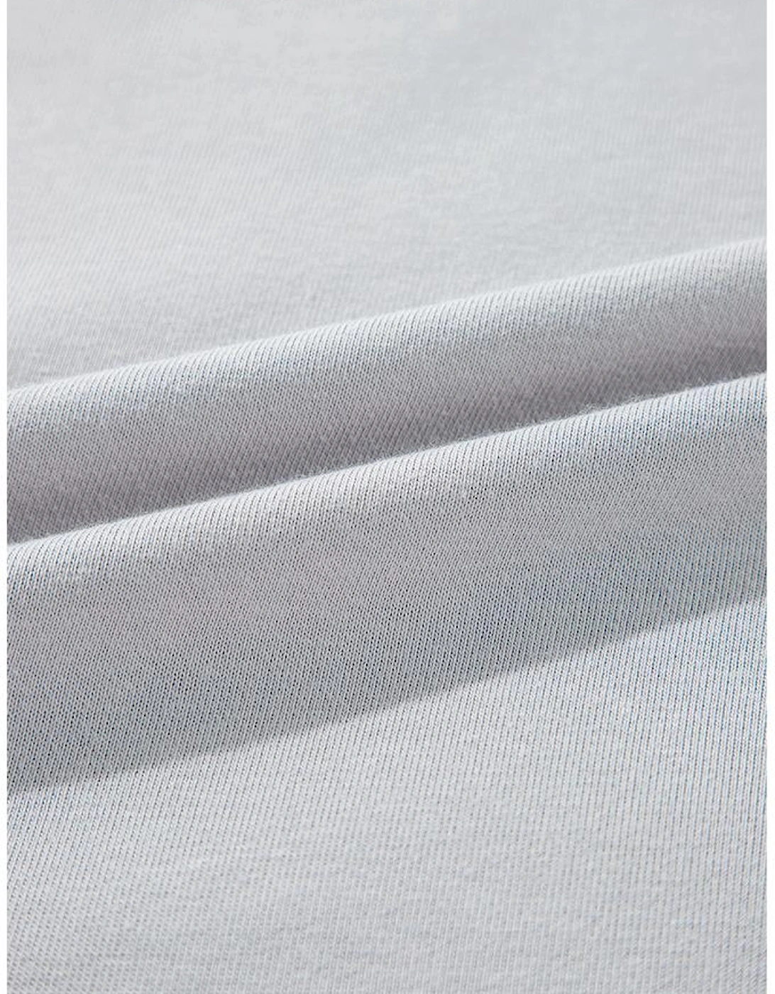 Beau Blue Floral Patchwork Star Pattern Drawstring Hoodie