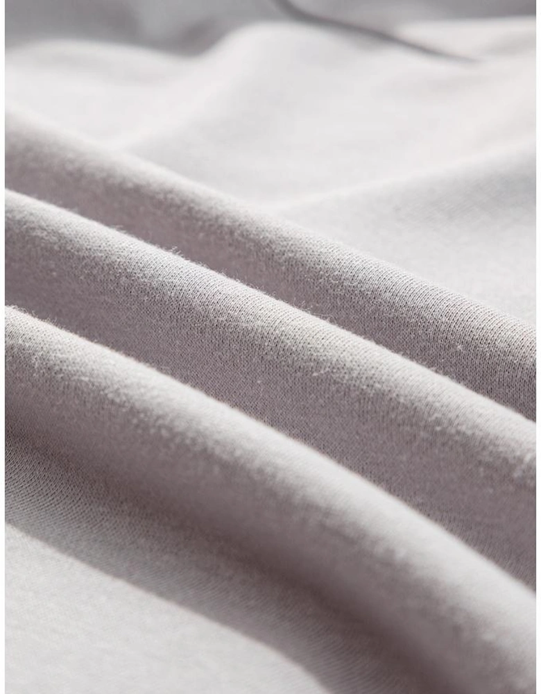 Beau Blue Floral Patchwork Star Pattern Drawstring Hoodie