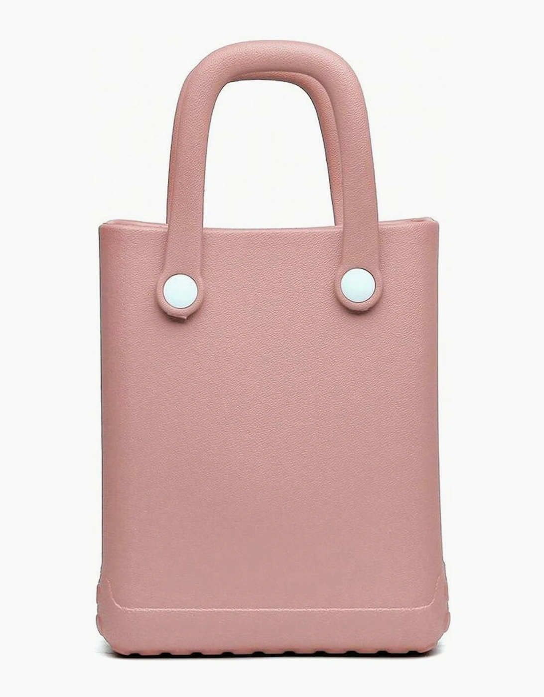 Apricot Pink Waterproof EVA Random Decorations Hollow Tote Bag