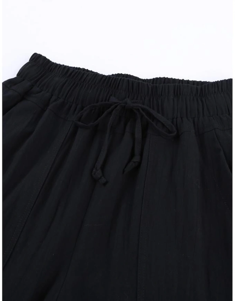 Azura Exchange Womens Casual Loose Fit Elastic Waist Drawstring Jogger Pants