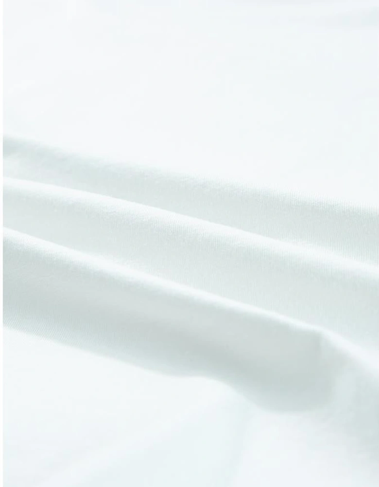 White Colorful Sequin Butterfly Puff Sleeve Top Shorts Set