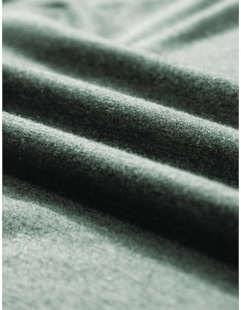 Mist Green Ribbed V Neck Tank