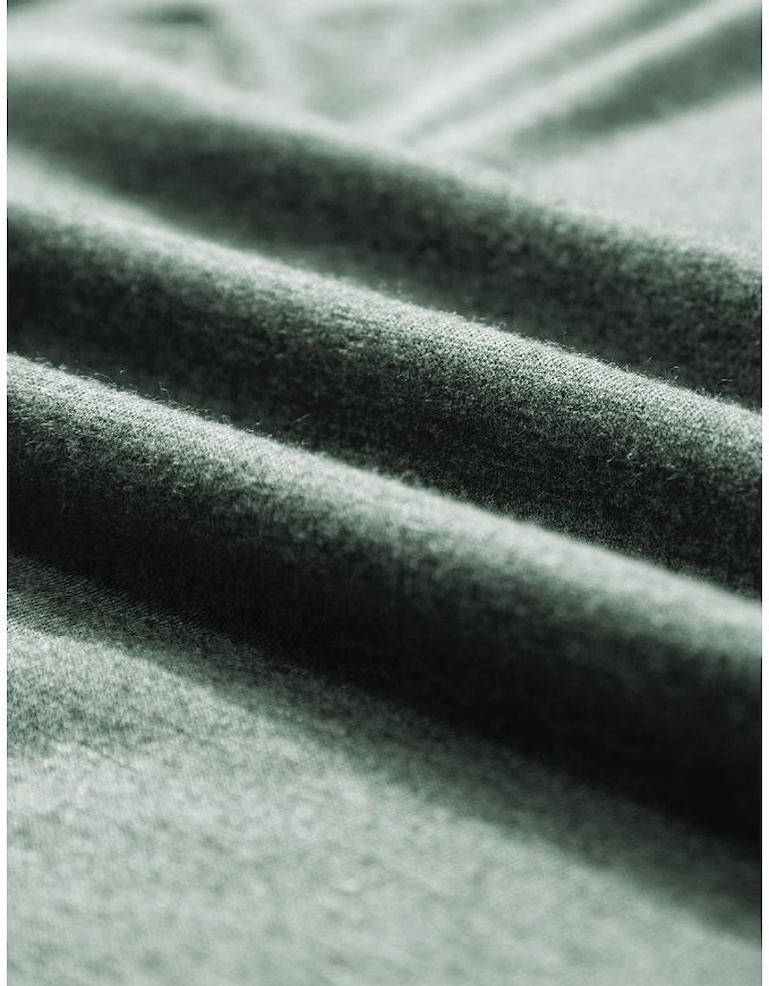 Mist Green Ribbed V Neck Tank