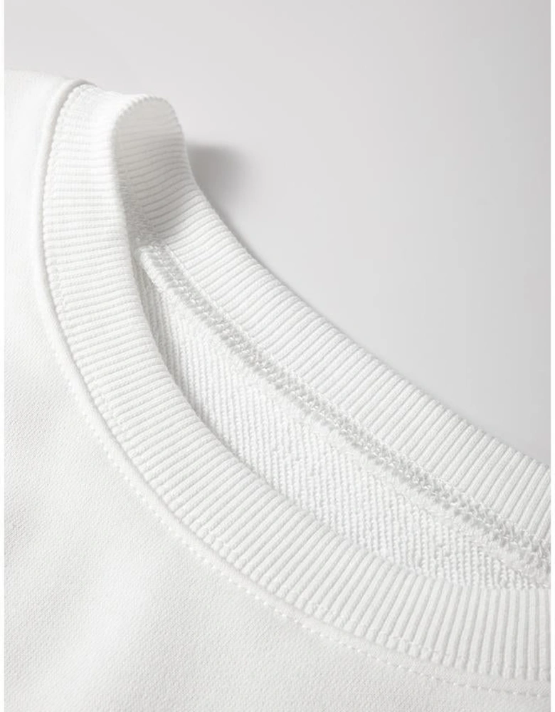 Beige MERRY Christmas Printed Drop Shoulder Pullover Sweatshirt