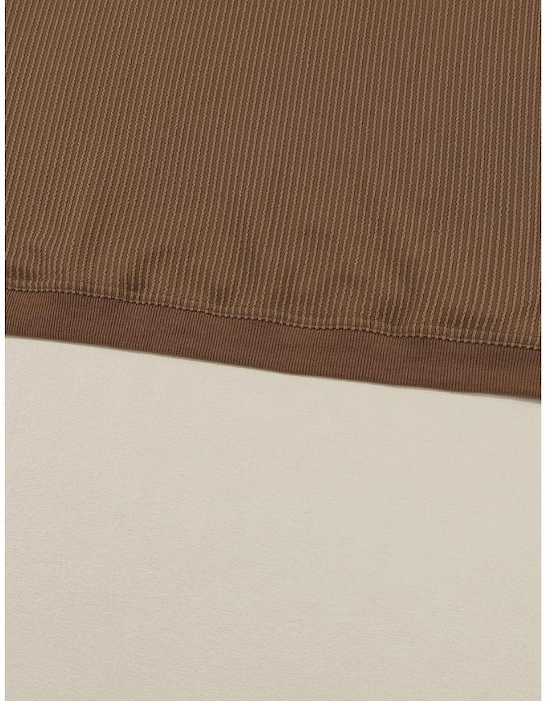 Khaki You Are Loved Print Corduroy Sweatshirt