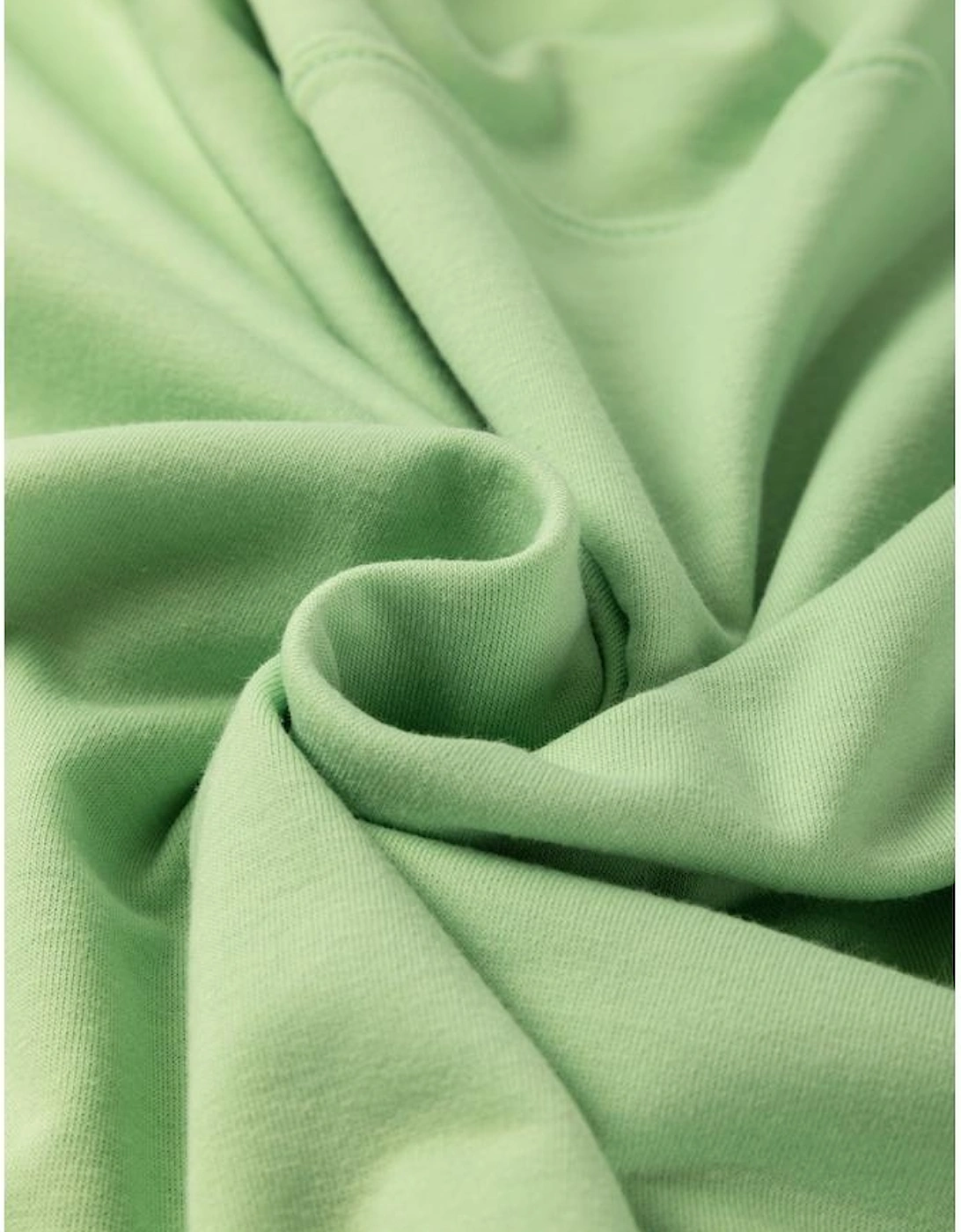 Meadow Mist Green Plus Size V Neck Drop Shoulder Tee Loose Shorts 2pcs Outfit