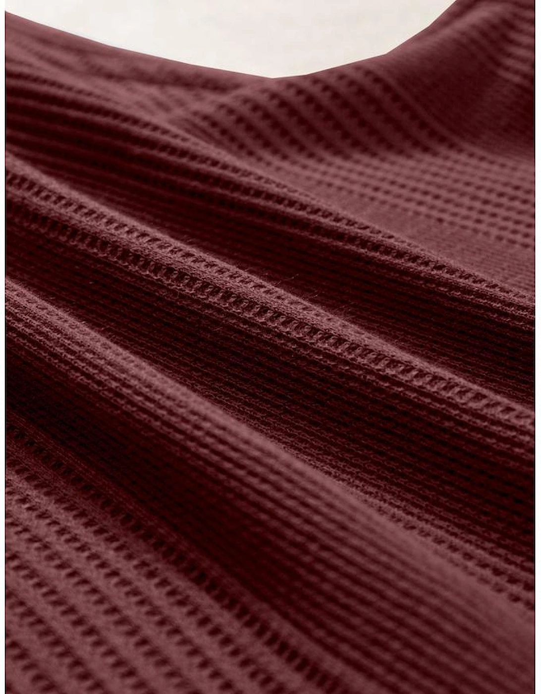 Red Dahlia Solid Color Ribbed Ruffle Tank Top and Pants Set