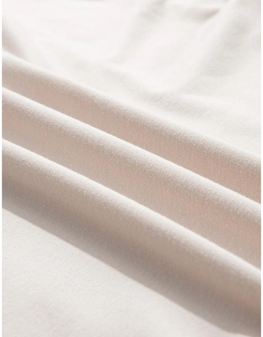 Beige Pearl Decor Crew Neck Half Sleeve Plus Size T Shirt