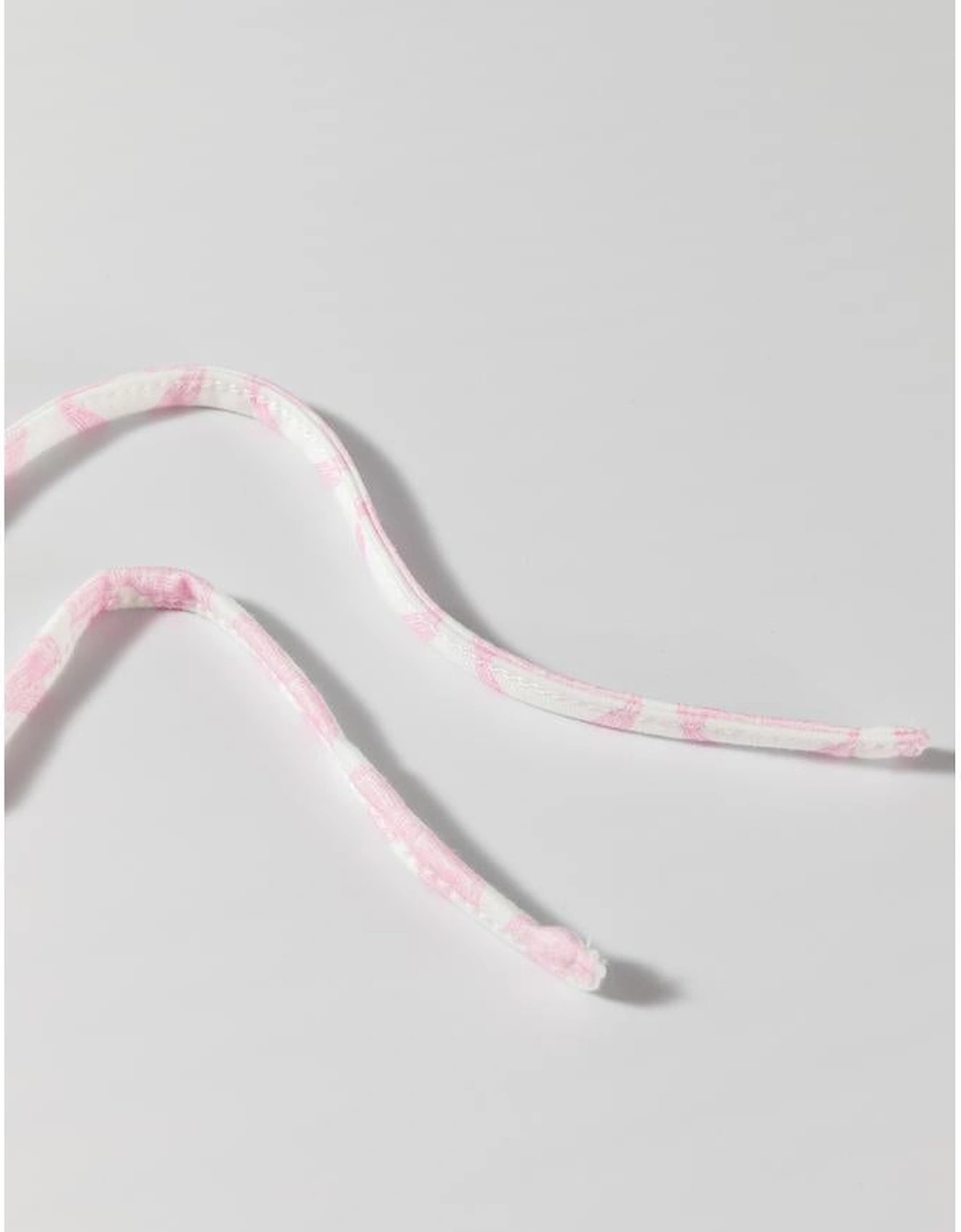 Pink Striped 3/4 Sleeve Drop Shoulder Top