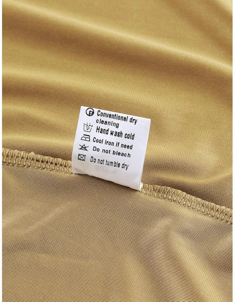 Yellow Velvet Open Front Pocketed Long Duster