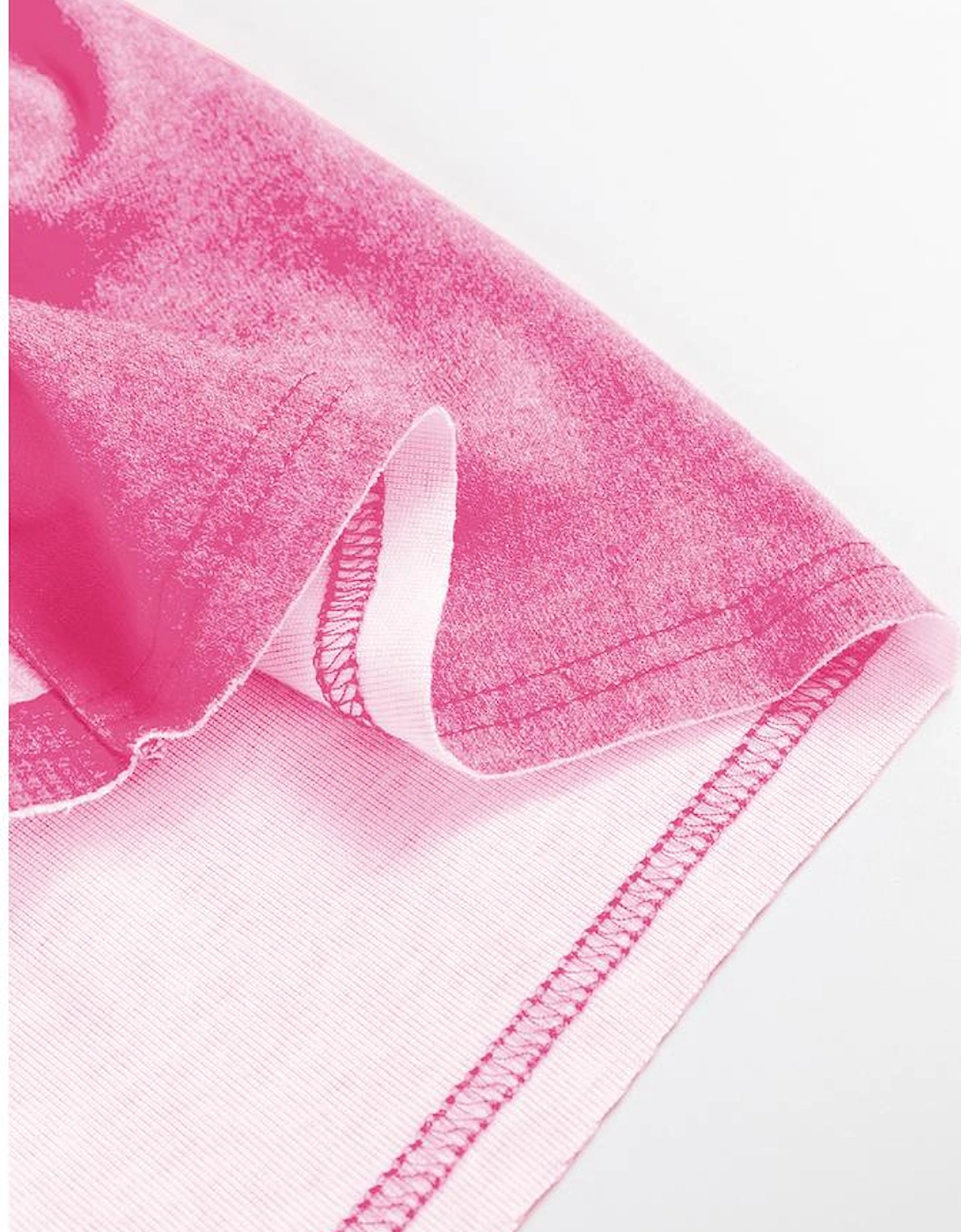 Rose Red Checkerboard Striped Patchwork Lantern Sleeve Pocketed Blouse