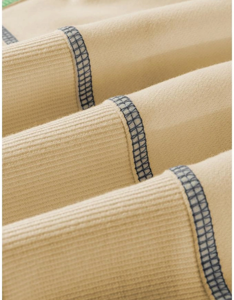 White Give Thanks to the LORD Graphic High Low Hem Loose Sweatshirt