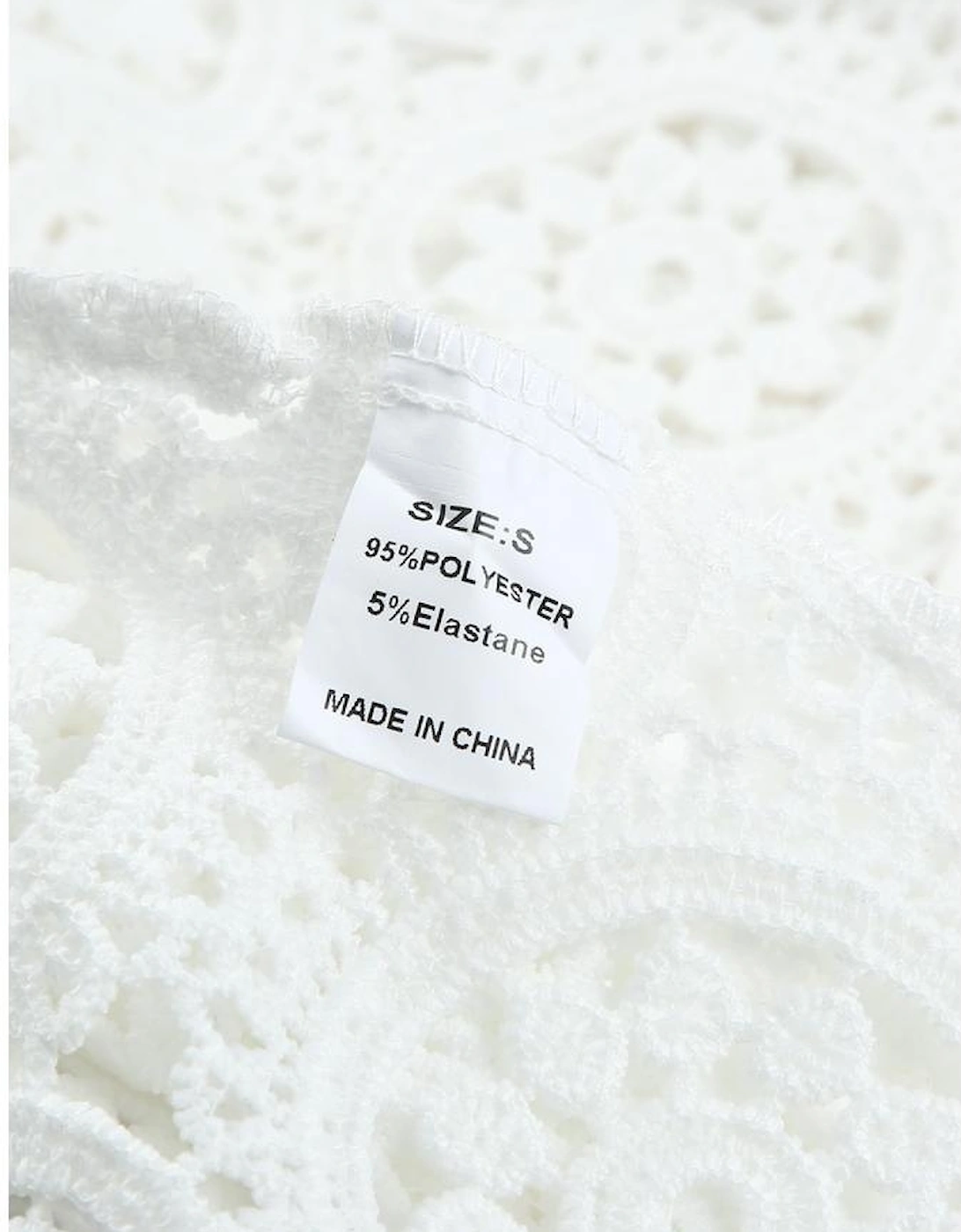 Azura Exchange Lace Hollow-out Shirt with Turn-down Collar