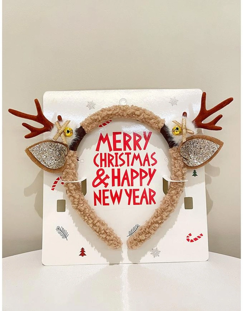 Azura Exchange Camel Reindeer Antlers Christmas Headband