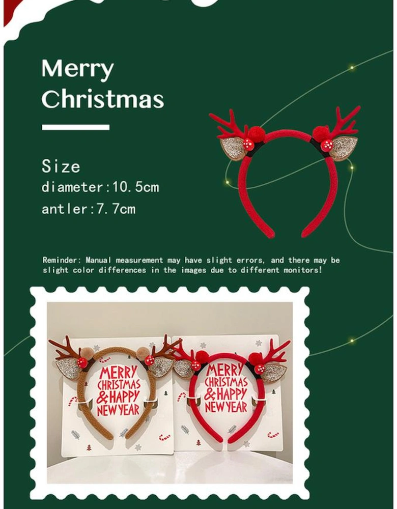 Azura Exchange Camel Reindeer Antlers Christmas Headband