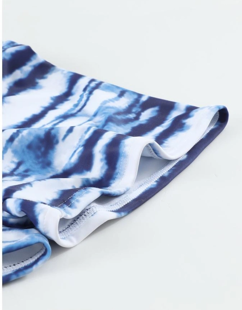 Azura Exchange Tie-dye Swim Shorts with Drawstring