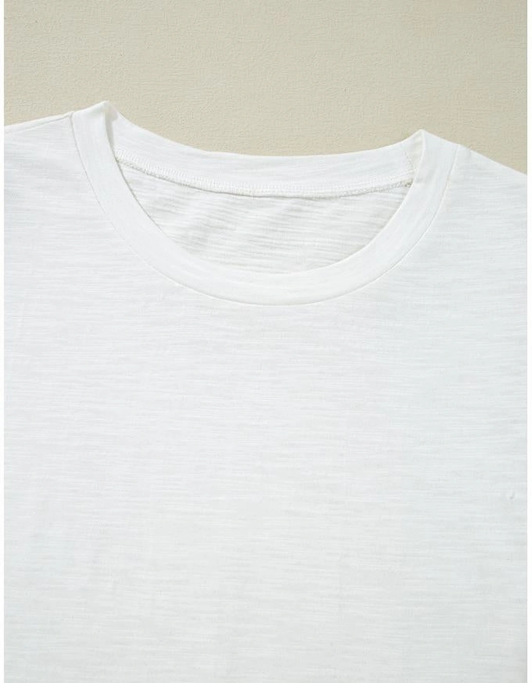 White Floral Lace Eyelet Patched Butterfly Sleeve Blouse